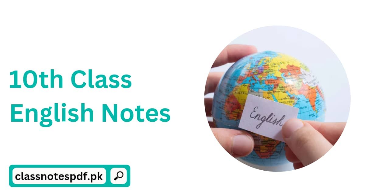 10th Class English Notes