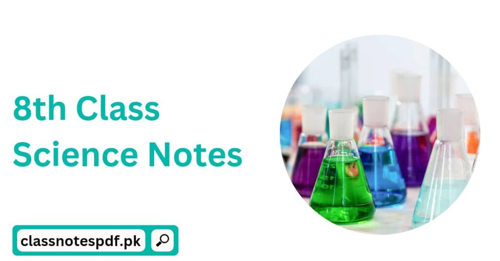 8th Class Science Notes